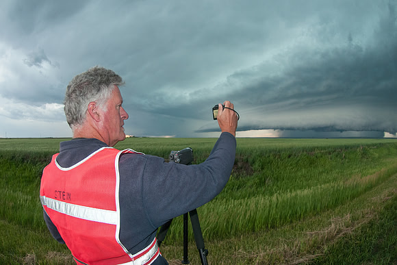 VORTEX 2 Storm Chaser Herb Stein Photographing Storm
