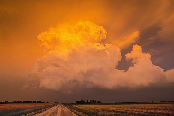 Storm at Sunset
