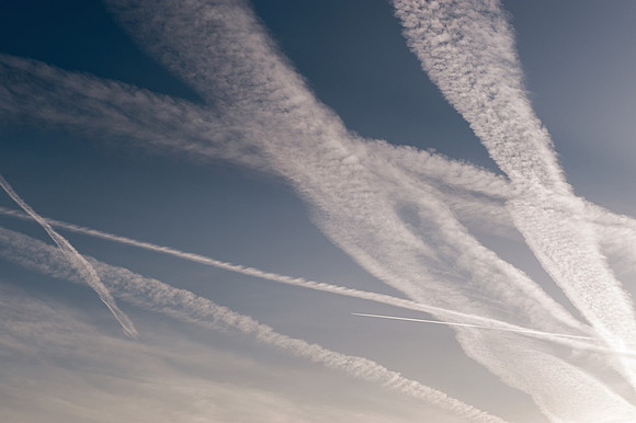 Sky Full of Contrails