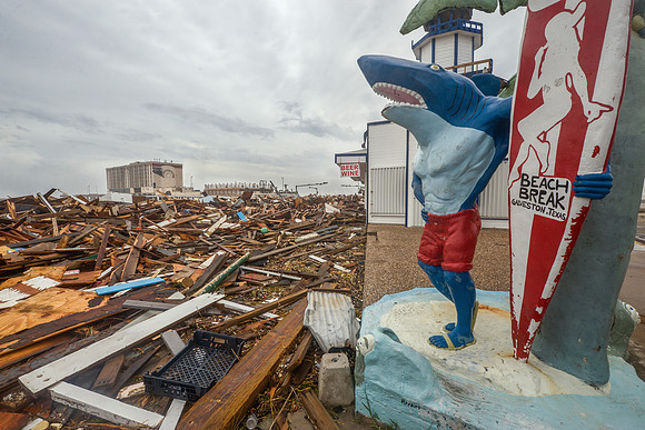 Hurricane Ike Destruction in Texas
