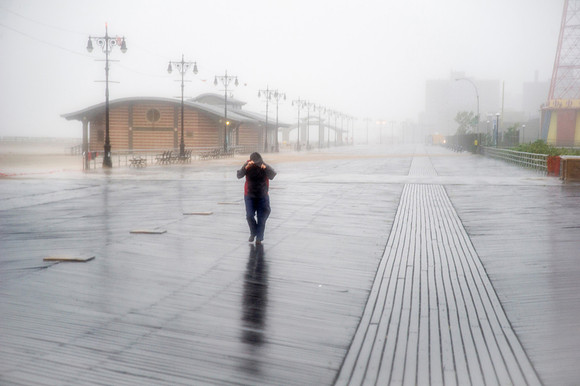 Tropical Storm Irene Strikes New York