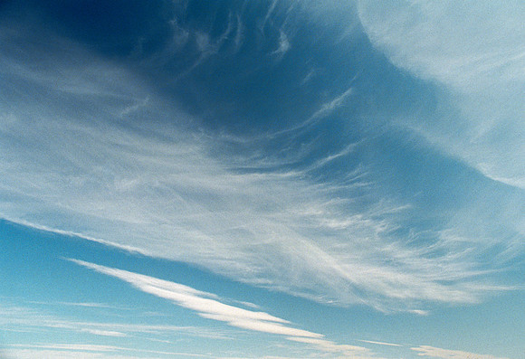Cirrus Unicinus Clouds (Nickname: Mare's Tail Cirrus)