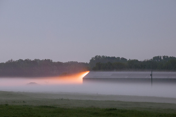 Ground Fog at Twilight