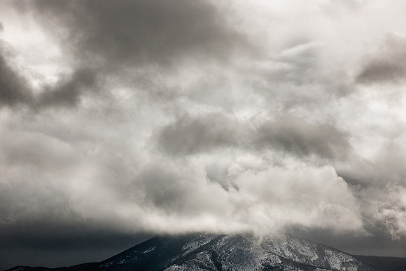 Winter Storm in the Mountains