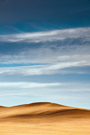 Cirrus Clouds Over Montana Prairie