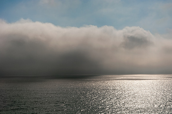 Fog Over Ocean