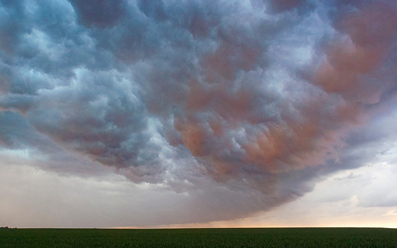 Reverse Side of Shelf Cloud
