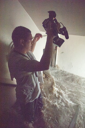 Cameraman Trapped By Hurricane Katrina