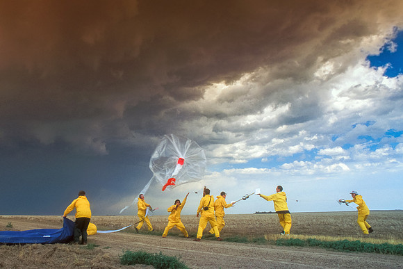 Launching a Weather Baloon
