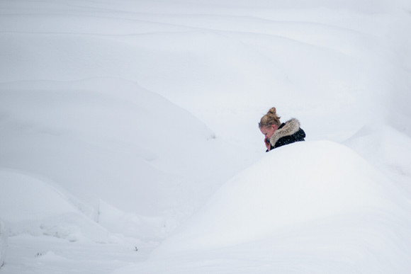 Record February Snowfall in Minnesota