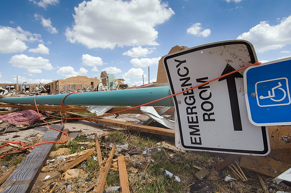 Greensburg EF5 Tornado Destruction - Destroyed Hospital