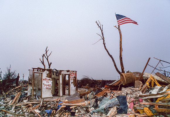 Moore, Oklahoma F5 Tornado Destruction, 1999