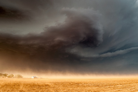 Supercell and Dust Storm