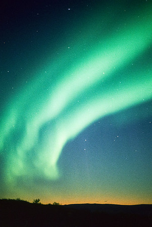 Northern Lights Over Arctic Circle, Alaska