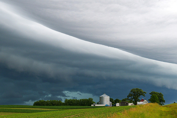 Shelf Cloud, Houston County, Minnesota, 2019